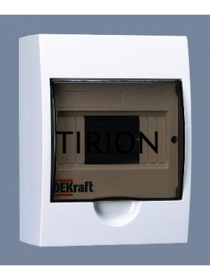 Корпус пластиковый навесной 6мод. IP41 ЩРН-П-6 DEKraft 31009DEK