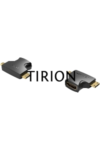 Адаптер-переходник Vention HDMI 19F/Mini HDMI+Micro HDMI