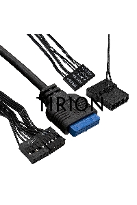 Компьютерный корпус Minitower ExeGate mEVO-7807 (mATX, без БП, 1*USB+1*USB3.0, черный 1x12см с RGB подсветкой)