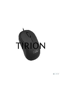 Мышь проводная CBR CM 106 черный, 1000 dpi, USB, кнопки - 3