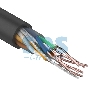 Кабель UTP REXANT 4PR 24AWG, CU (медь), CAT5e, 100 МГц, PE, черный, OUTDOOR, бухта 50 м