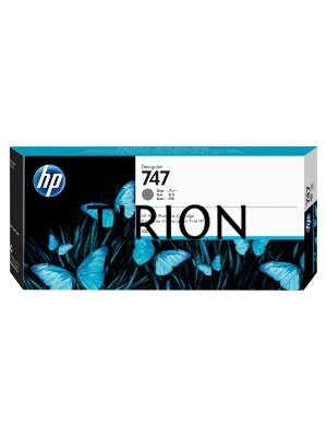 Картридж струйный HP 747 300-ml хроматический серый для HP DesignJet Z9+
