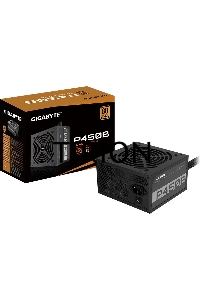 Блок питания Gigabyte GP-P450B, 450Вт, 80 PLUS Bronze, APFC 120мм, черный