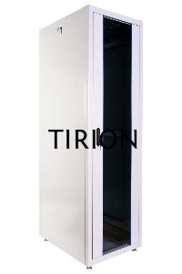 Шкаф телекоммуникационный напольный ЭКОНОМ 48U (600 × 800) дверь стекло, дверь металл