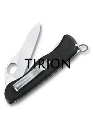 Нож перочинный Victorinox Sentinel One Hand (0.8416.M3) 111мм 5функций черный карт.коробка