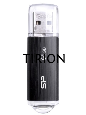 Флеш диск Silicon Power 64Gb Ultima U02 SP064GBUF2U02V1K USB2.0 черный
