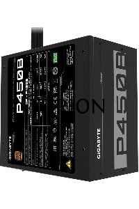 Блок питания Gigabyte GP-P450B, 450Вт, 80 PLUS Bronze, APFC 120мм, черный