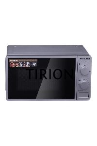 Микроволновая печь Hyundai HYM-M2001 серебристый/черный, 20 л, 700 Вт, переключатели - поворотный механизм