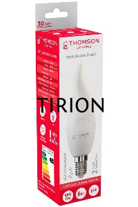 Лампа светодиодная Hiper THOMSON LED TAIL CANDLE 6W 480Lm E14 3000K TH-B2025