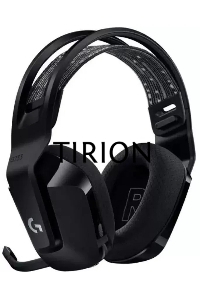 Наушники с микрофоном Logitech G733 Lightspeed черный мониторные Radio оголовье (981-000867)