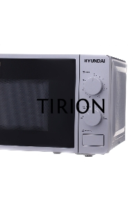 Микроволновая печь Hyundai HYM-M2001 серебристый/черный, 20 л, 700 Вт, переключатели - поворотный механизм
