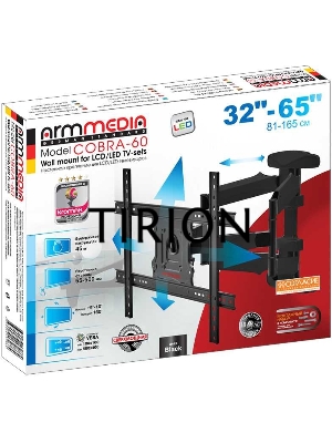 Кронштейн для телевизора Arm Media COBRA-60 черный 32