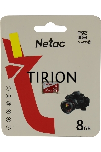 Карта памяти Netac P500 ECO MicroSDHC 8GB C10 [NT02P500ECO-008G-S]
