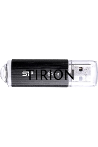 Флеш диск Silicon Power 64Gb Ultima U02 SP064GBUF2U02V1K USB2.0 черный