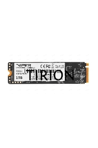 Накопитель SSD Patriot Viper VP4300 Lite, 1Tb, PCIe 4.0 x4, M.2 2280, NVMe, R/W 7400/6400, с радиатором