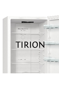 Холодильник Gorenje NRK6201PW4 белый двухкамерный 235/96л морозилка снизу