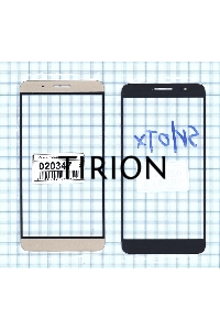 Стекло для Huawei ShotX / Honor 7i золотое