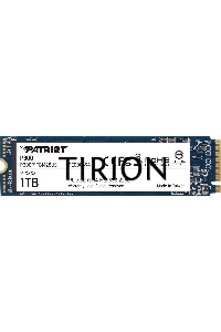 Накопитель SSD Patriot P300, 1000GB, PCIe 3.0 x4, M.2 2280, NVMe, R/W 2100/1650