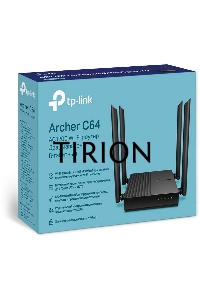Беспроводной двухдиапазонный MU-MIMO маршрутизатор TP-Link Archer C64 AC1200