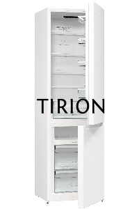 Холодильник Gorenje NRK6201PW4 белый двухкамерный 235/96л морозилка снизу
