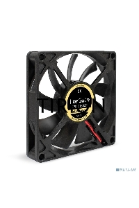 Вентилятор для корпуса ExeGate ExtraPower EP08015S2P черный, 80 мм, 2500 об/мин, 25.5 дБ, 2 pin