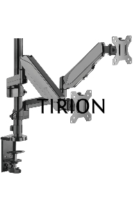 Кронштейн (держатель) ONKRON G140 для двух мониторов 13