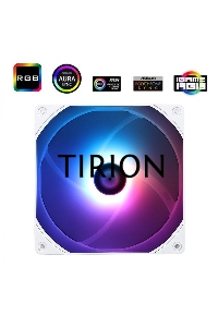 Кулер для корпуса Thermalright TL-C14W-Sx3 белый (140x140x26mm, 4-pin PWM, ARGB, 74.3CFM, 26.6dBA, 1500RPM)