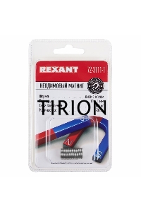 Неодимовый магнит диск 10х1мм с клеем сцепление 0,5 кг (упаковка 20 шт) Rexant