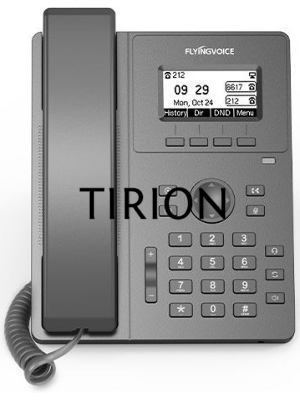 Телефон IP Flyingvoice P10G черный