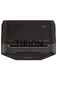 Шредер Fellowes PowerShred LX200 черный (секр.P-4)/перекрестный/12лист./22лтр./скрепки/скобы/пл.карты