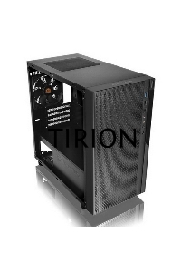 Компьютерный корпус Thermaltake Versa H18 Window черный без БП mATX 2xUSB2.0 1xUSB3.0 audio bott PSU
