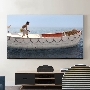 Экран Cinema S'OK SCPSFR-200x113UST-PET для ультракороткофокусных проекторов 90'' 16:9 настенный, постоянного натяжения, полотно PET Crystal ALR UST, рама черная 1см