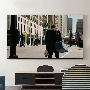 Экран Cinema S'OK SCPSFR-221x125UST-PET для ультракороткофокусных проекторов 100'' 16:9 настенный, постоянного натяжения, полотно  PET Crystal ALR UST, рама черная 1см