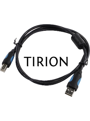 Кабель Vention USB 2.0 AM/BM - 1м. Черный VAS-A16-B100