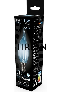 Светодиодная лампа Filament Свеча на ветру 11W 830lm 4100К Е14 LED