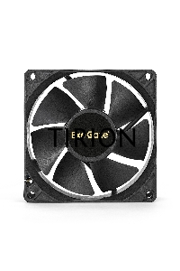 Вентилятор для корпуса ExeGate E08025H4P-PWM черный, 80 мм, 2300 об/мин, 23 дБ, 4 pin