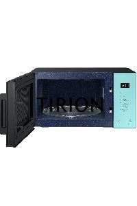 Микроволновая печь Samsung MG23T5018AN/BW голубой, 23 л, 800 Вт, переключатели - сенсор
