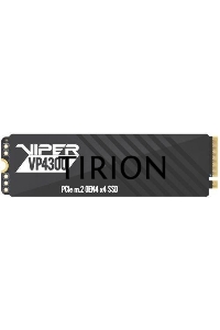 Накопитель SSD Patriot Viper VP4300, 1Tb, PCIe 4.0 x4, M.2 2280, NVMe, R/W 7400/5500, с радиатором