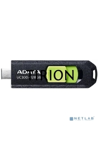Флеш диск A-Data 128Gb Type-C UC300 ACHO-UC300-128G-RBK/GN USB3.2 черный/зеленый