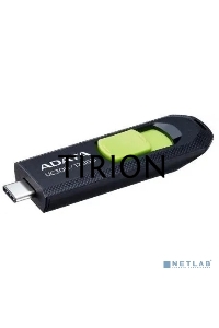Флеш диск A-Data 128Gb Type-C UC300 ACHO-UC300-128G-RBK/GN USB3.2 черный/зеленый
