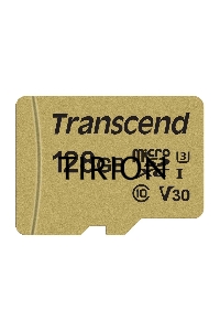 Флеш карта microSD 128GB Transcend microSDXC Ultimate UHS-I U3, V30, (SD адаптер), MLC