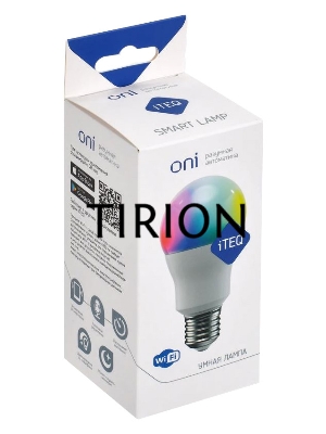 Умная лампа IEK iTEQ SMART E27 9.4Вт Wi-Fi (упак.:1шт) (IT-L220E27-YR004-WB)
