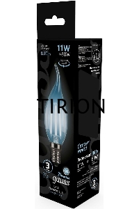 Светодиодная лампа Filament Свеча на ветру 11W 830lm 4100К Е14 LED