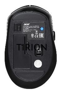 Мышь беспроводная Acer OMR070 черный, 1600 dpi, радиоканал, Bluetooth, USB, кнопки - 6