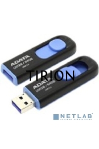 Флеш диск ADATA Flash Drive 64Gb UV128 AUV128-64G-RBE {USB3.0, BLACK/BLUE}