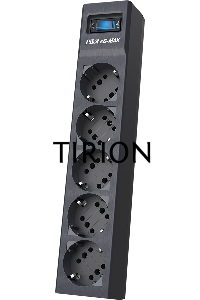 Сетевой фильтр Pilot sG-Max 5 outlets (GP), 15А/3.3 kVt, automatic circuit-breaker, 7 m, gfaphite