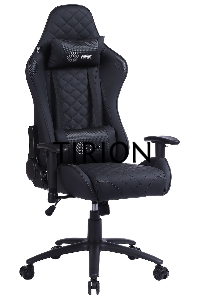 Кресло игровое Cactus CS-CHR-030BL черный сиденье черный эко.кожа с подголов. крестовина металл пластик черный