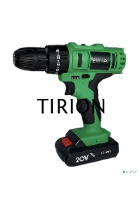 Дрель-шуруповерт Zitrek Crusher 063-4055, Аккумуляторная, 20В, 2 АКБ, Ударная, Кейс