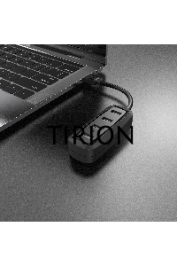 Концентратор Vention USB 2.0 на 4 порта Черный VAS-J43-B015