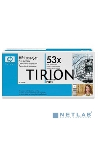 Картридж лазерный HP Q7553X черный для LaserJet P2015 7000 стр.